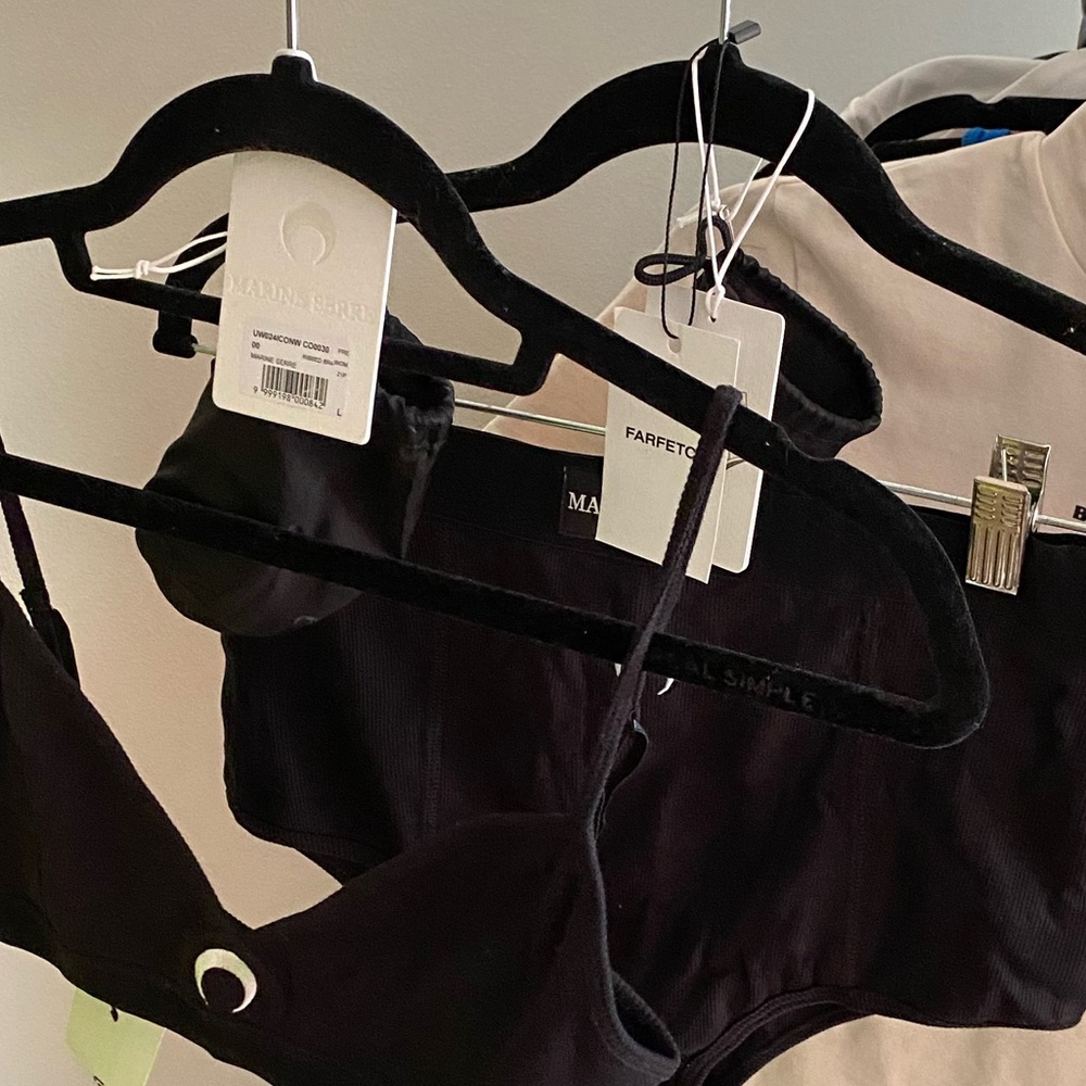 Marine Serre Black Intimates Set - image 3